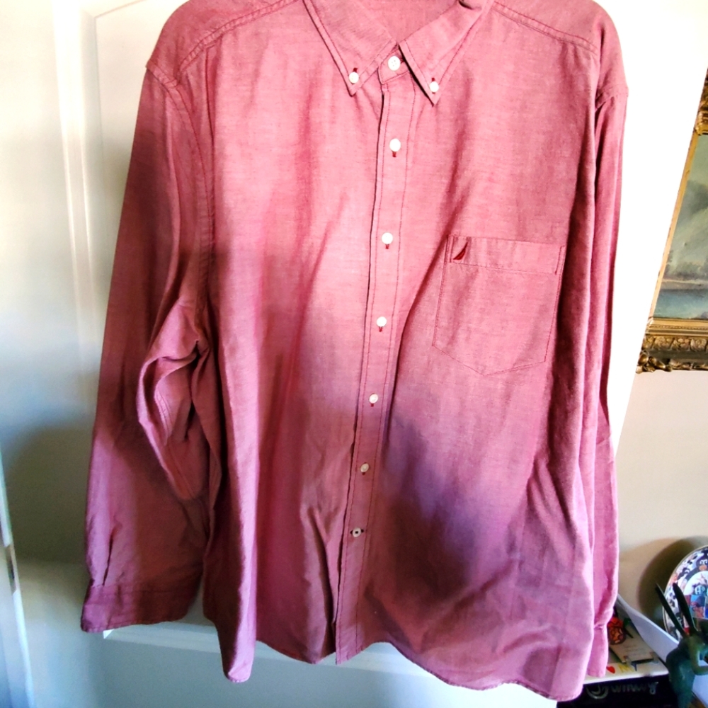Nautica button down shirt, XL,